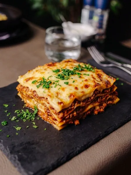 Huisgemaakte lasagna van Porta Alta